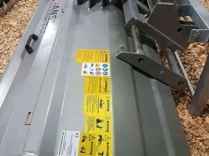 Mulcher Jansen EFGCH 195, hyd. Seitenverschiebung, Mähwerk – Bild 8
