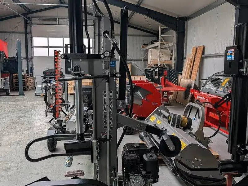 Holzspalter Jansen TS-22B, 22 t, inkl. Stammheber, 10PS – Bild 2