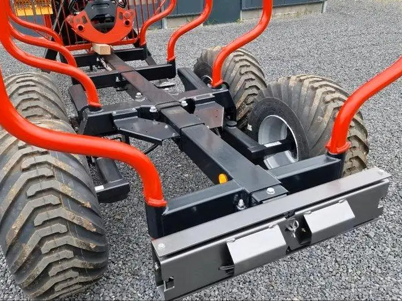 Rückewagen Palms mit Kran FA 7.70/3.63 Forstanhänger Finanzierung – Bild 8
