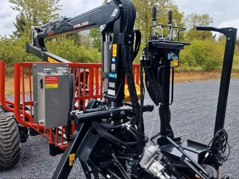 Rückewagen Palms mit Kran FA 7.70/3.63 Forstanhänger Finanzierung – Bild 10