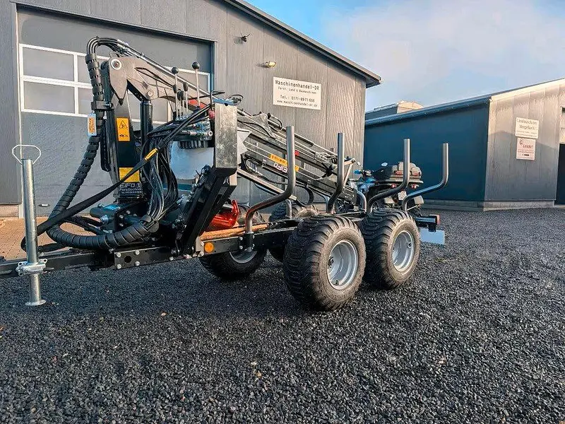 Rückewagen Palms FA 1.42 , Ladewagen, Quad-Kleintraktor Wagen – Bild 7