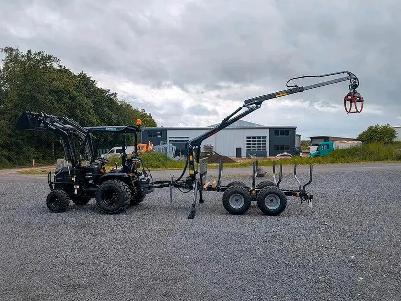 Rückewagen Palms FA 1.42 , Ladewagen, Quad-Kleintraktor Wagen – Bild 2