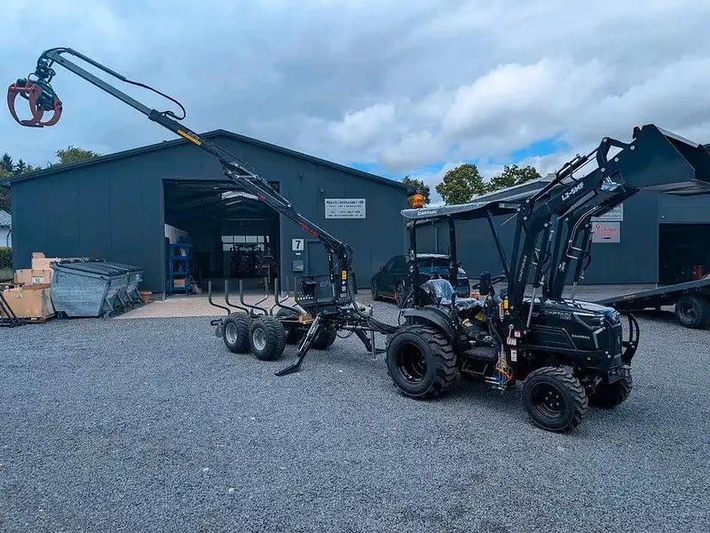Rückewagen Palms FA 1.42 , Ladewagen, Quad-Kleintraktor Wagen – Bild 3