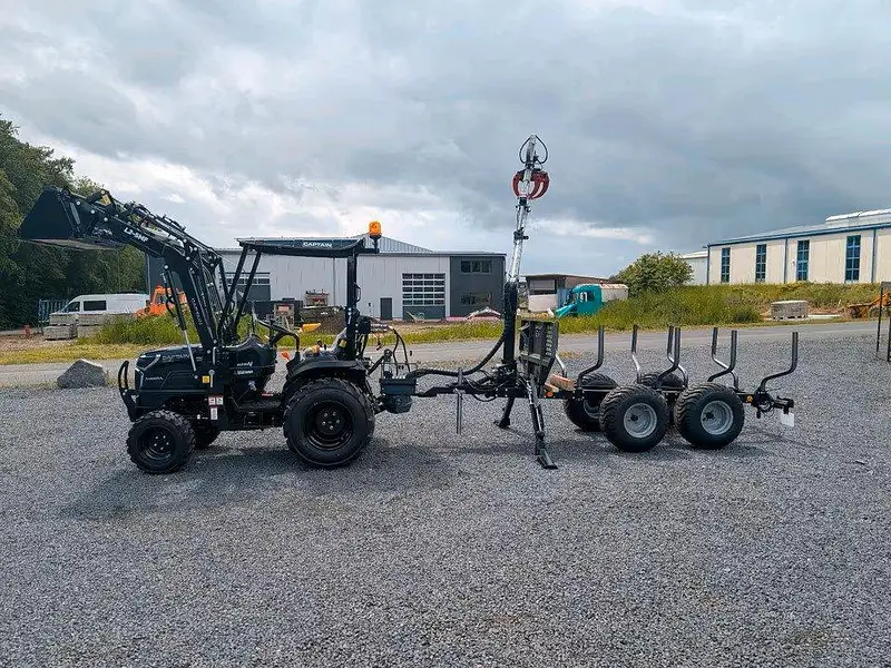 Rückewagen Palms FA 1.42 , Ladewagen, Quad-Kleintraktor Wagen – Bild 18