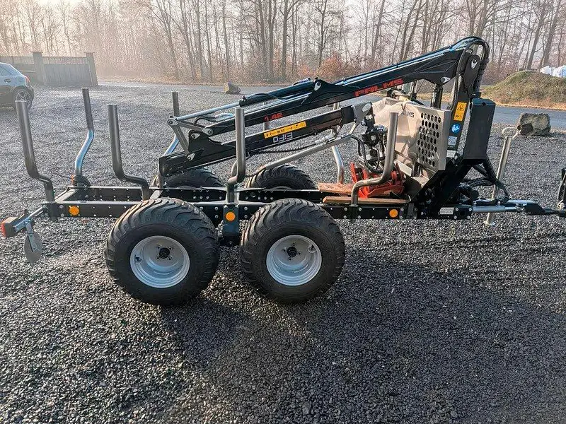 Rückewagen Palms FA 1.42 , Ladewagen, Quad-Kleintraktor Wagen – Bild 20
