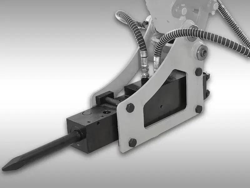 Abbruchhammer für Jansen MB-700, Hydraulik Hammer, hyd. Meißel – Bild 2