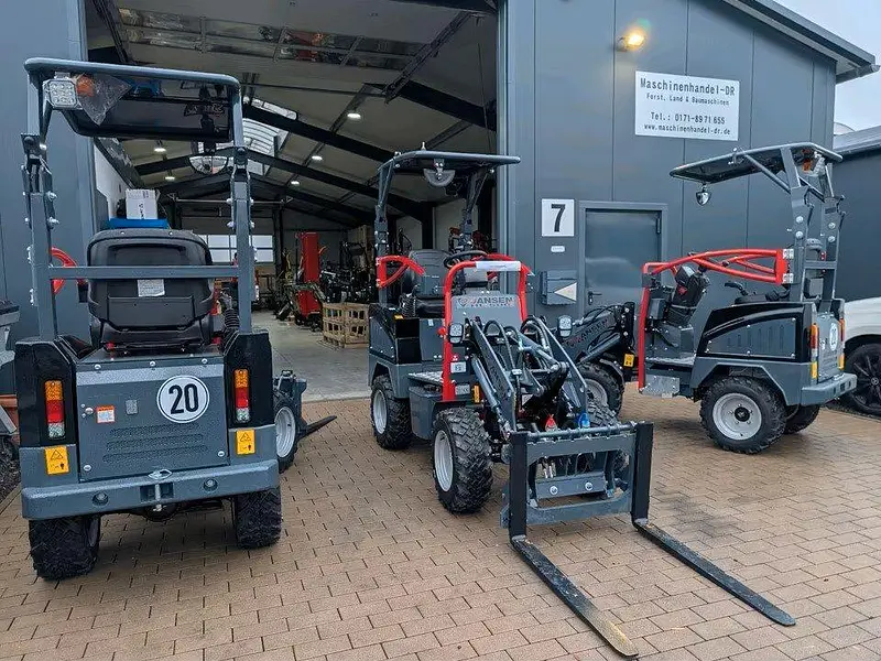 Jansen Radlader HL-500E, Hoflader Zulassungsfähig, Kompaktlader