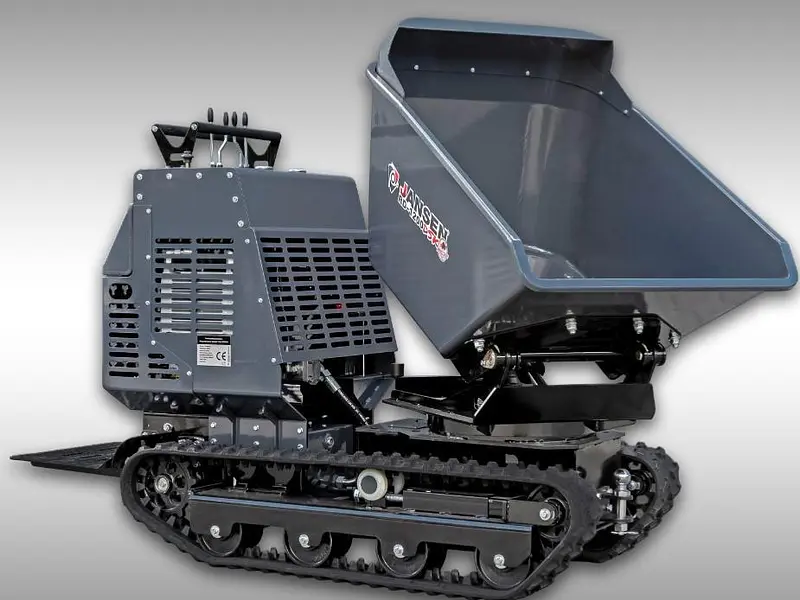 Raupendumper Jansen RD-1200DSK, Dreiseitenkipper, Dumper, 1,2 to – Bild 2