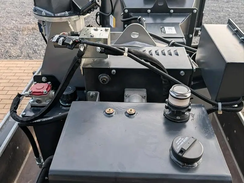 Schredder Jansen GTS-5000H Häcksler 22 PS HONDA Einzug hyd. – Bild 6